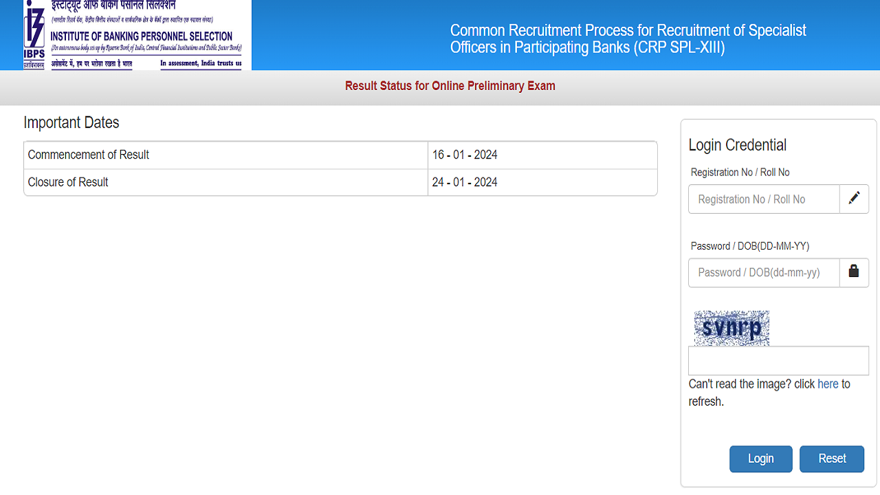 IBPS PO Result 2023 Link OUT on ibps.in, Download Here