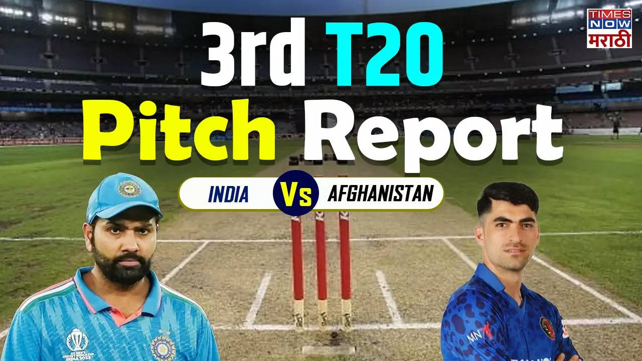 IND vs AFG 3rd T20I Pitch and weather report.