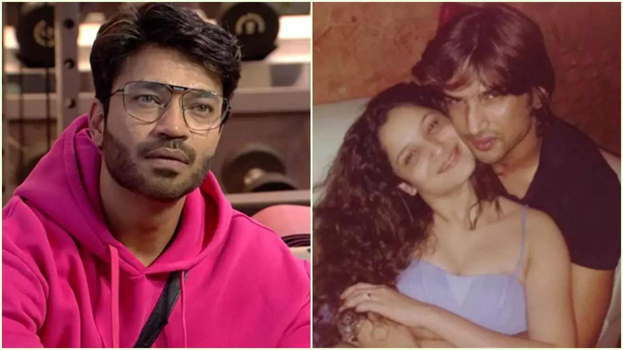 Vicky Jain Drags Sushant Singh Rajput During An Argument With Ankita Lokhande In Bigg Boss 17 House