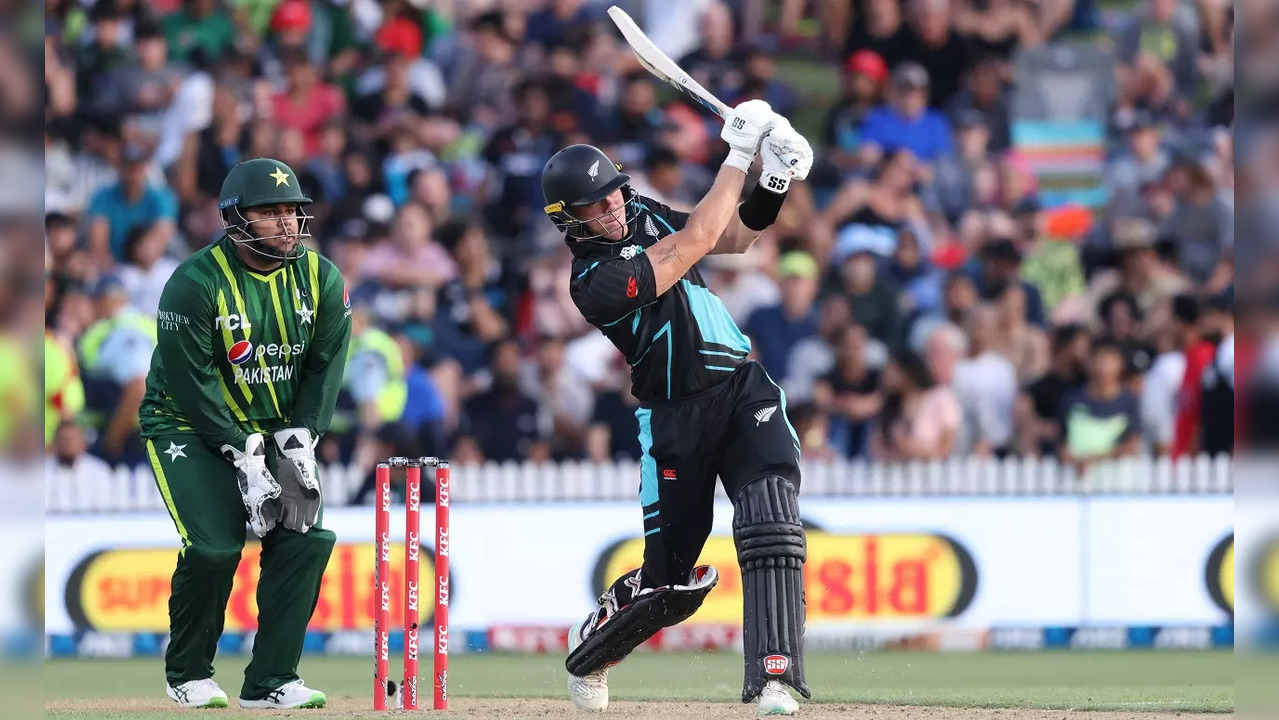 ​Finn Allen equals world record of hitting most sixes in a T20I match​