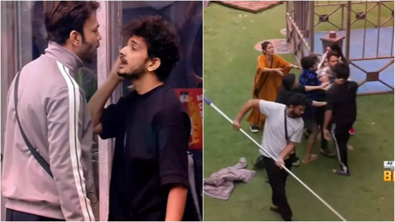 Vicky Jain-Munawar Faruqui Engage In Ugly Physical Fight On Bigg Boss 17; Will They Be Evicted? (credit: Instagram).