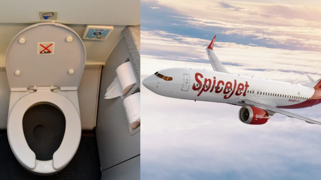 SpiceJet Crew’s Note to Passenger Stuck Inside Toilet For Entire Flight Goes Viral