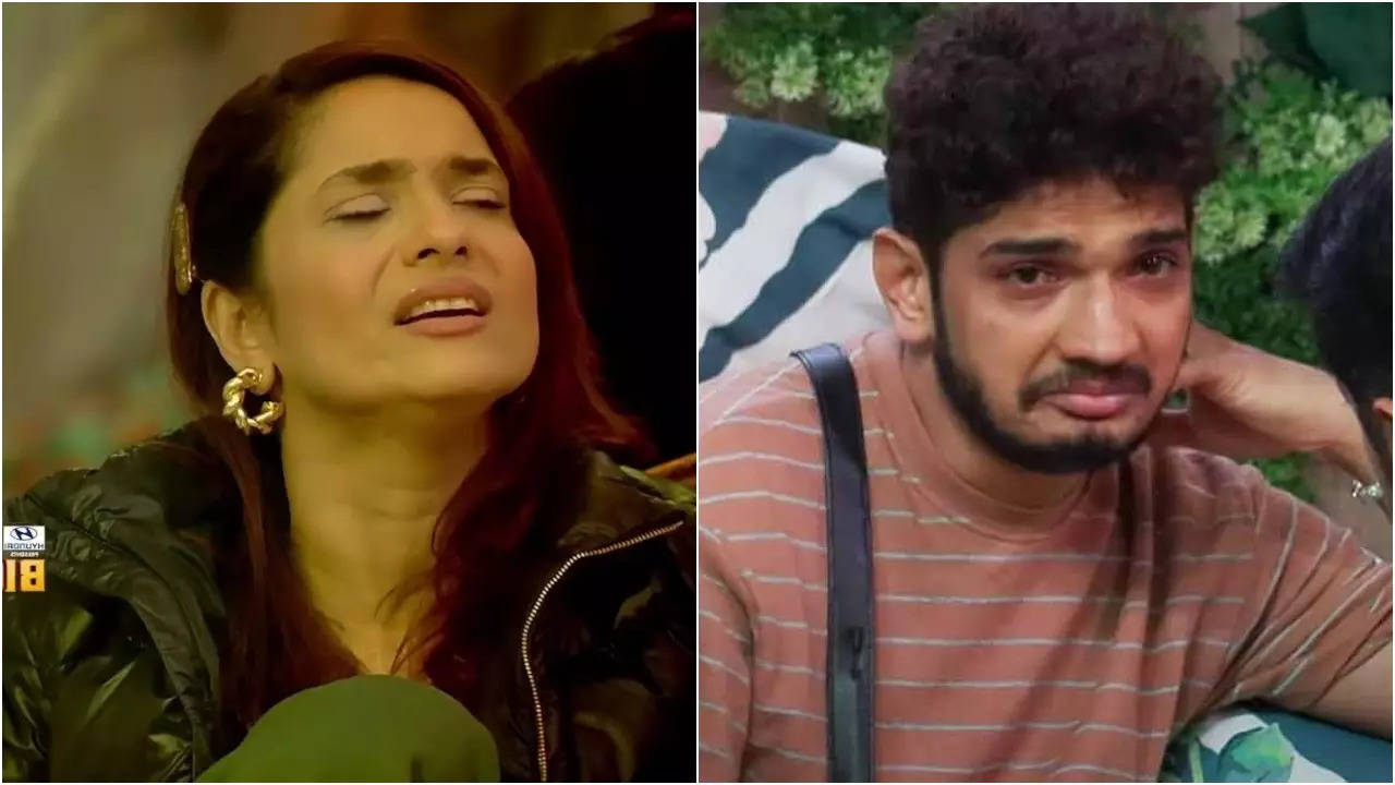 Ankita Lokhande Loses Cool At Munawar Faruqui On Bigg Boss 17; Calls Him 'Ghatiya Insaan'