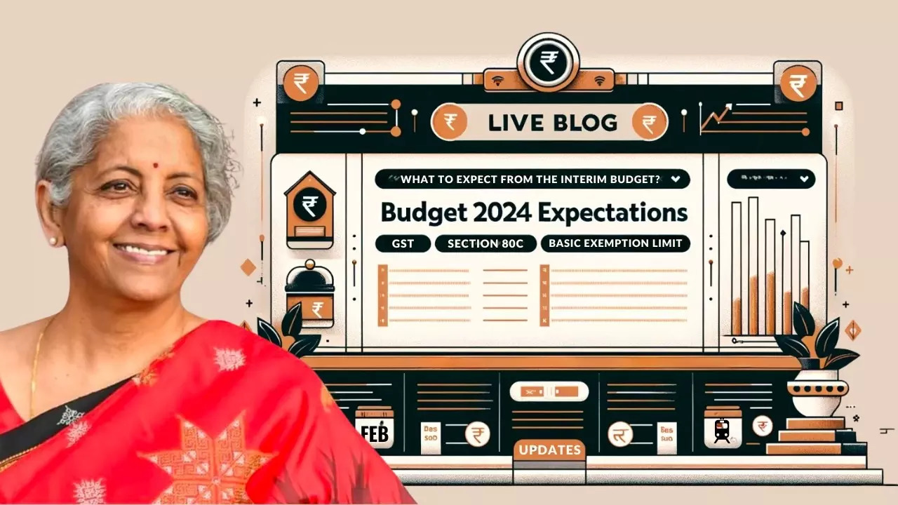 LIVE  Budget 2024 Expectations Income Tax for Salaried Class Govt Likely to Increase Agri-Credit Target to Rs 22-25 lakh crore