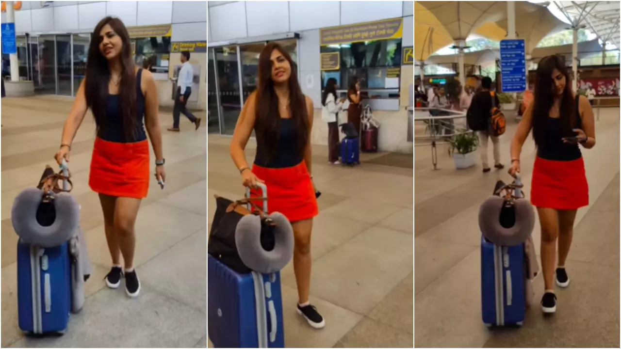 Bigg Boss 13's Dalljiet Kaur Spotted At Mumbai Airport After Shifting Base To Kenya