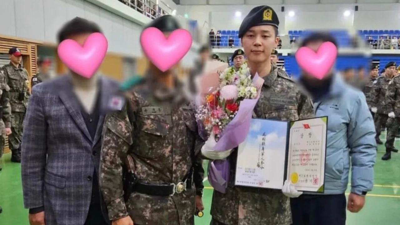 BTS' Jimin graduates from military training with top honours