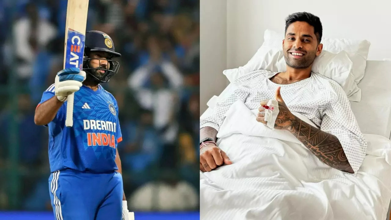 WATCH: Suryakumar Yadav Watches Rohit Sharma Century Vs Afghanistan From Hospital Bed Post Surgery