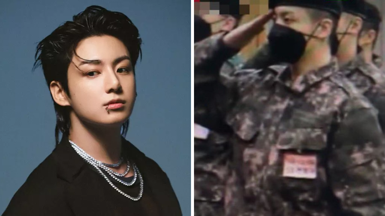 BTS' Jungkook Looks Somber In FIRST Pics From Military Graduation Ceremony