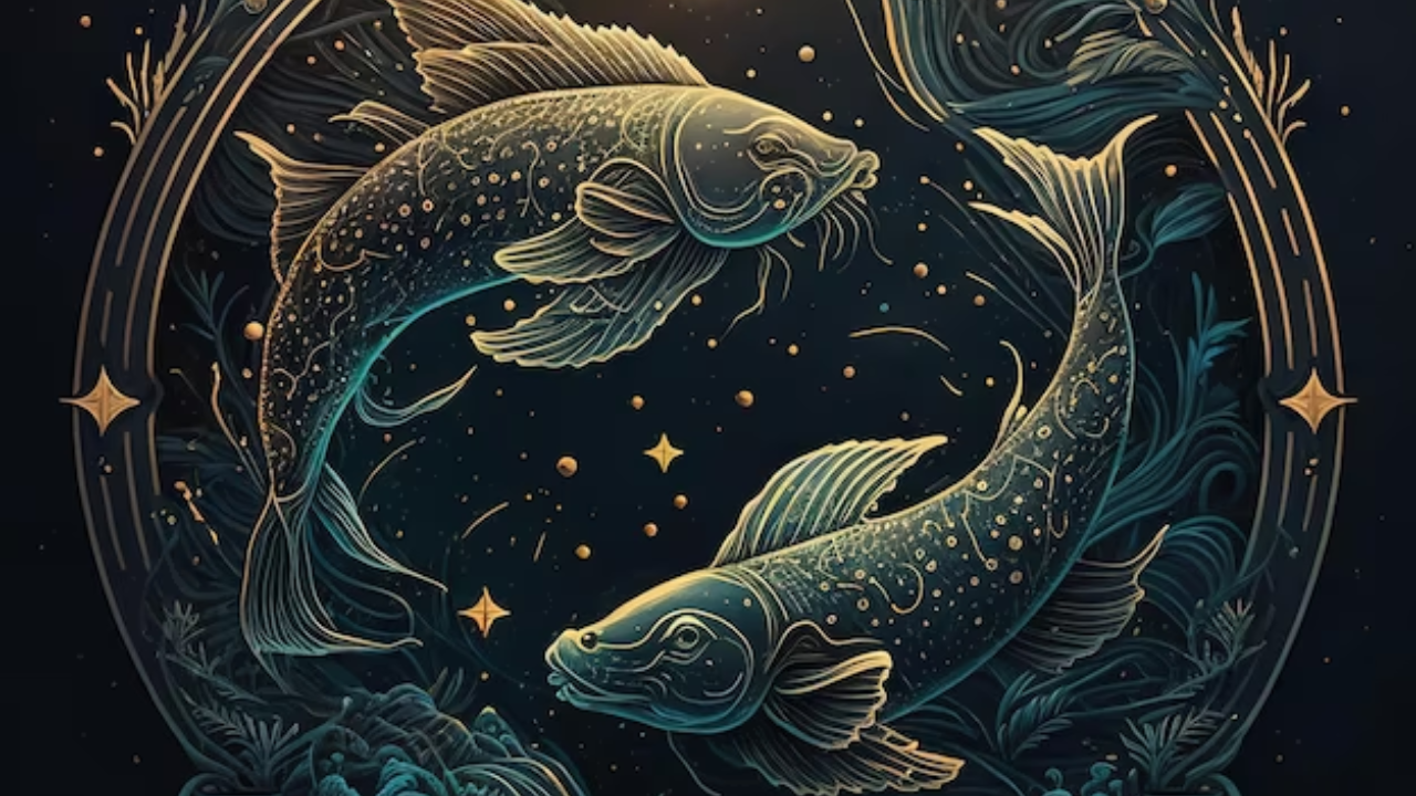 Pisces Sign Picture Background Images, HD Pictures and Wallpaper For Free  Download | Pngtree