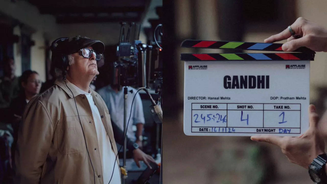 Hansal Mehta Begins Filming For Gandhi Web Series Starring Pratik Gandhi