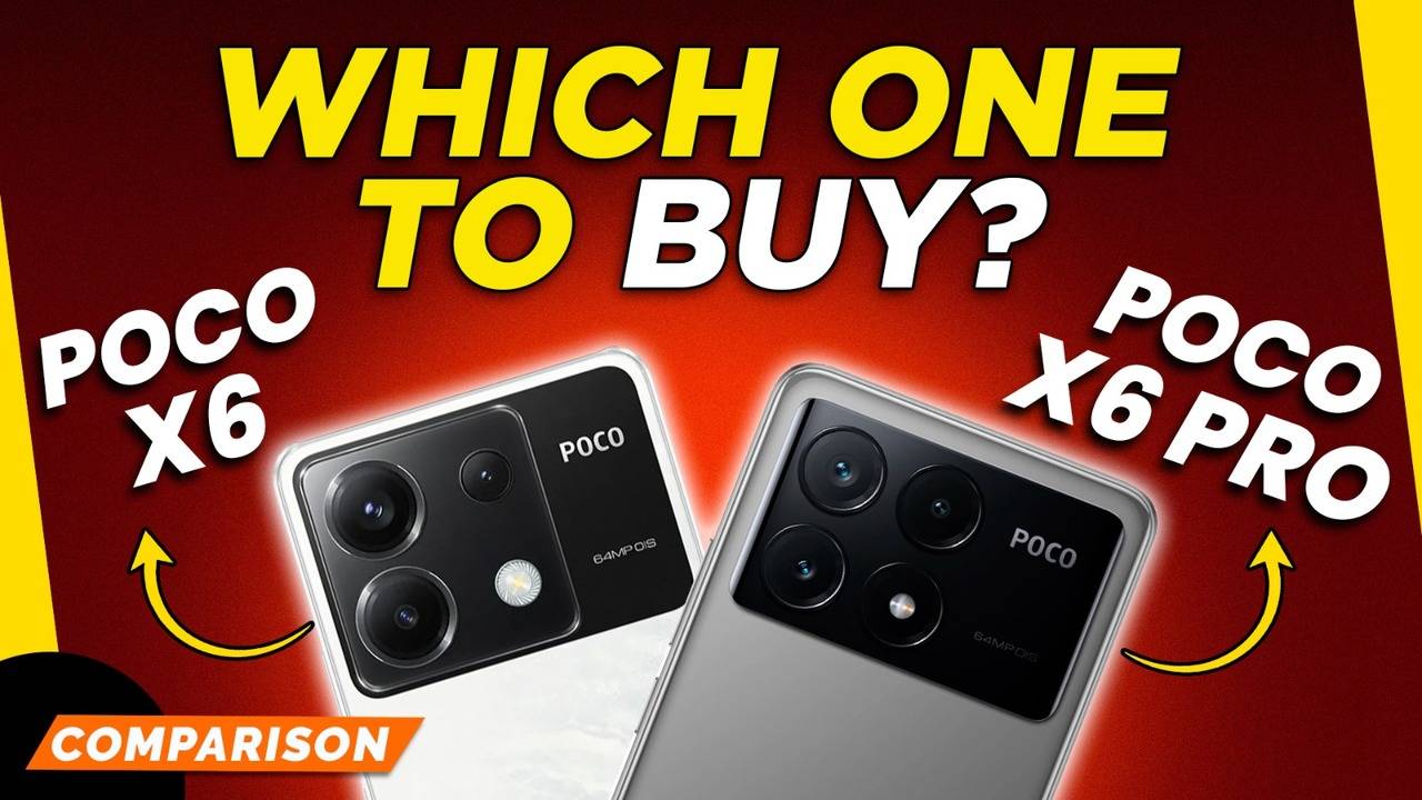 Poco X6 Pro: Poco X6 vs Poco X6 Pro: Which is the best phone under Rs  25,000?