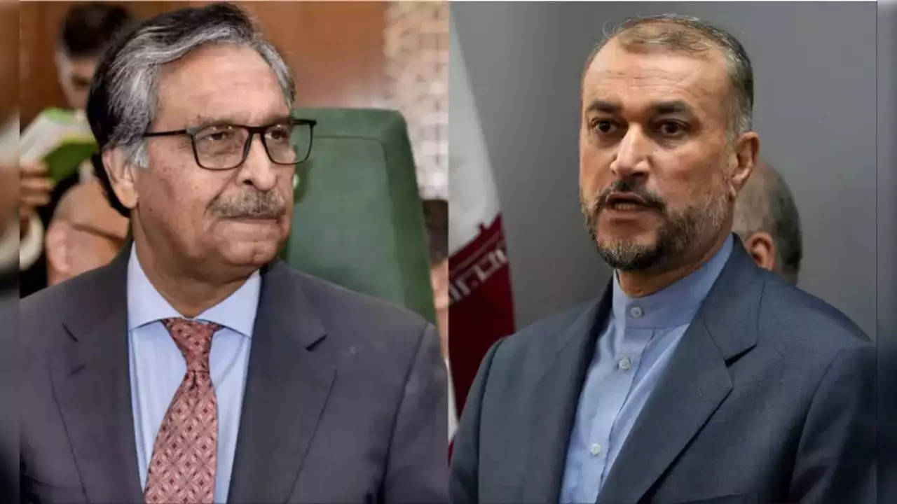 Foreign Minister Jalil Abbas Jilani had spoken to his Iranian counterpart, Hossein Amirabdollahian​