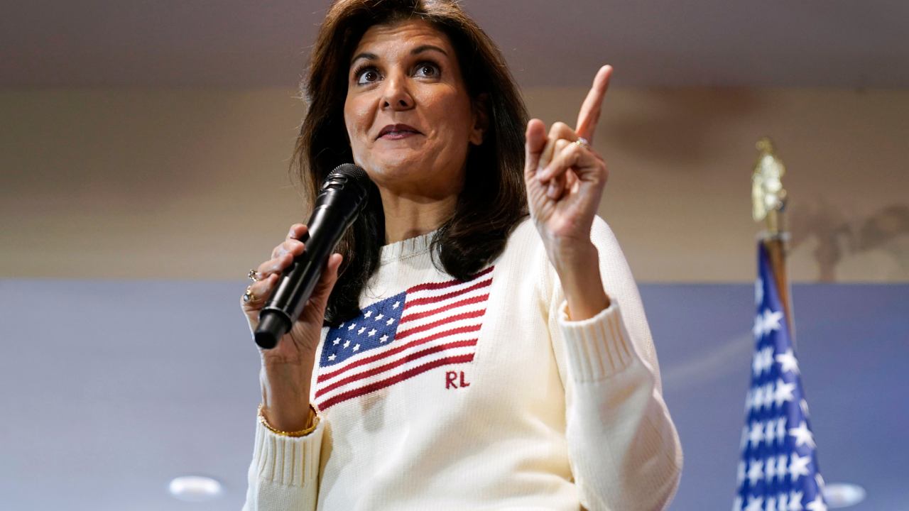 Republican Presidential Hopeful Nikki Haley