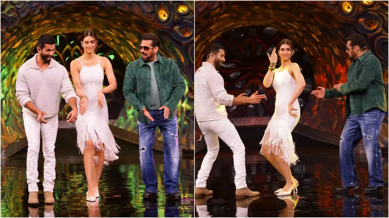 Shahid Kapoor-Kriti Sanon To Bring Glamour On Bigg Boss 17 Weekend Ka Vaar