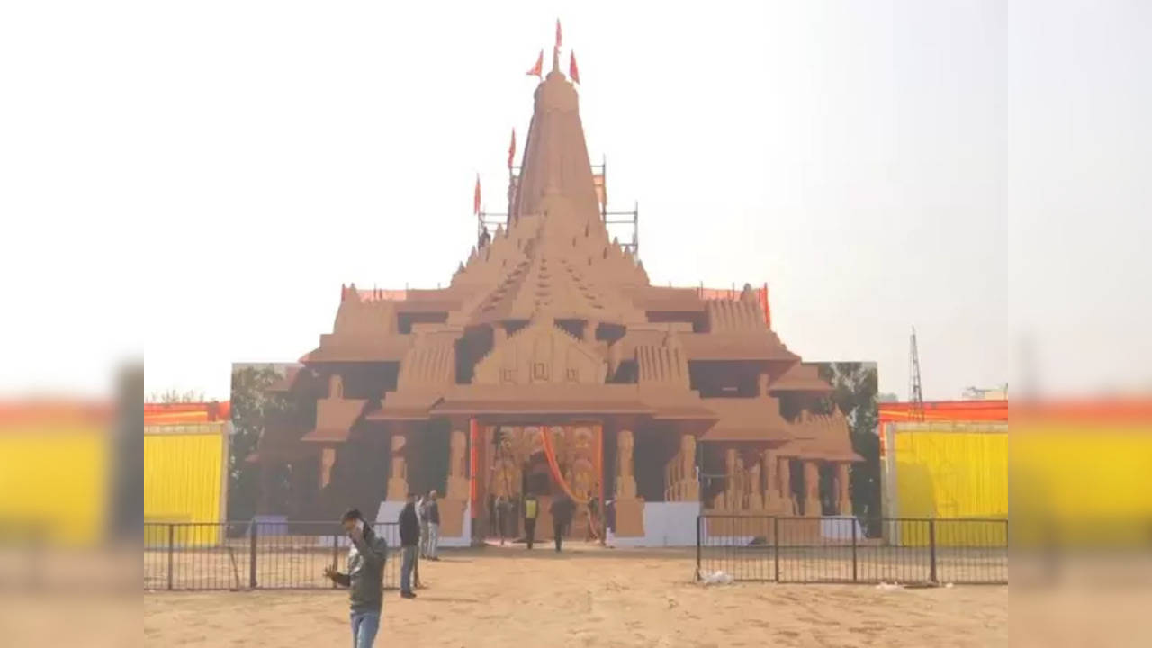 Ayodhya Ram Mandir Replica In Chandigarh