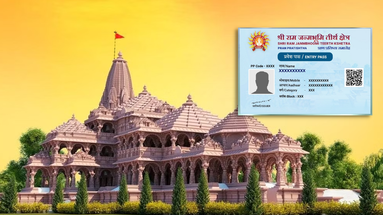 QR Code Entry at Ayodhya Ram Mandir