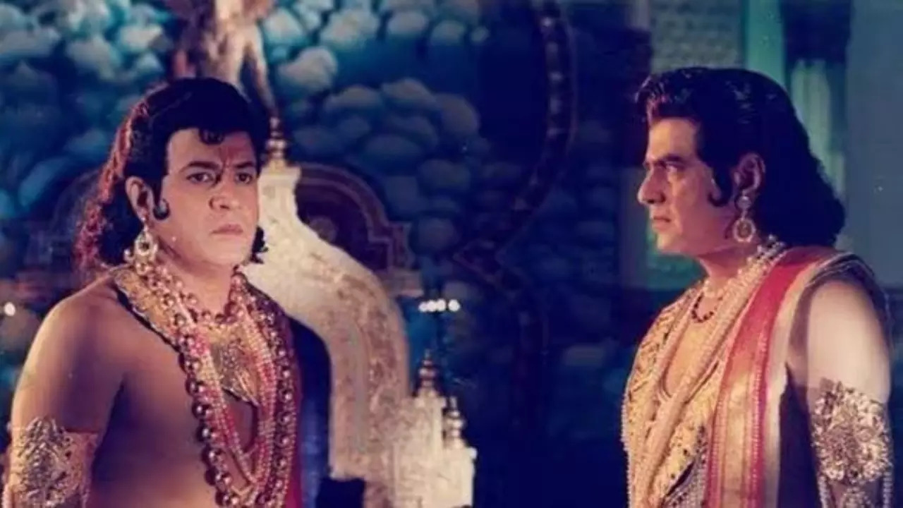 Arun Govil played Lakshman to Jeetendra's Rama