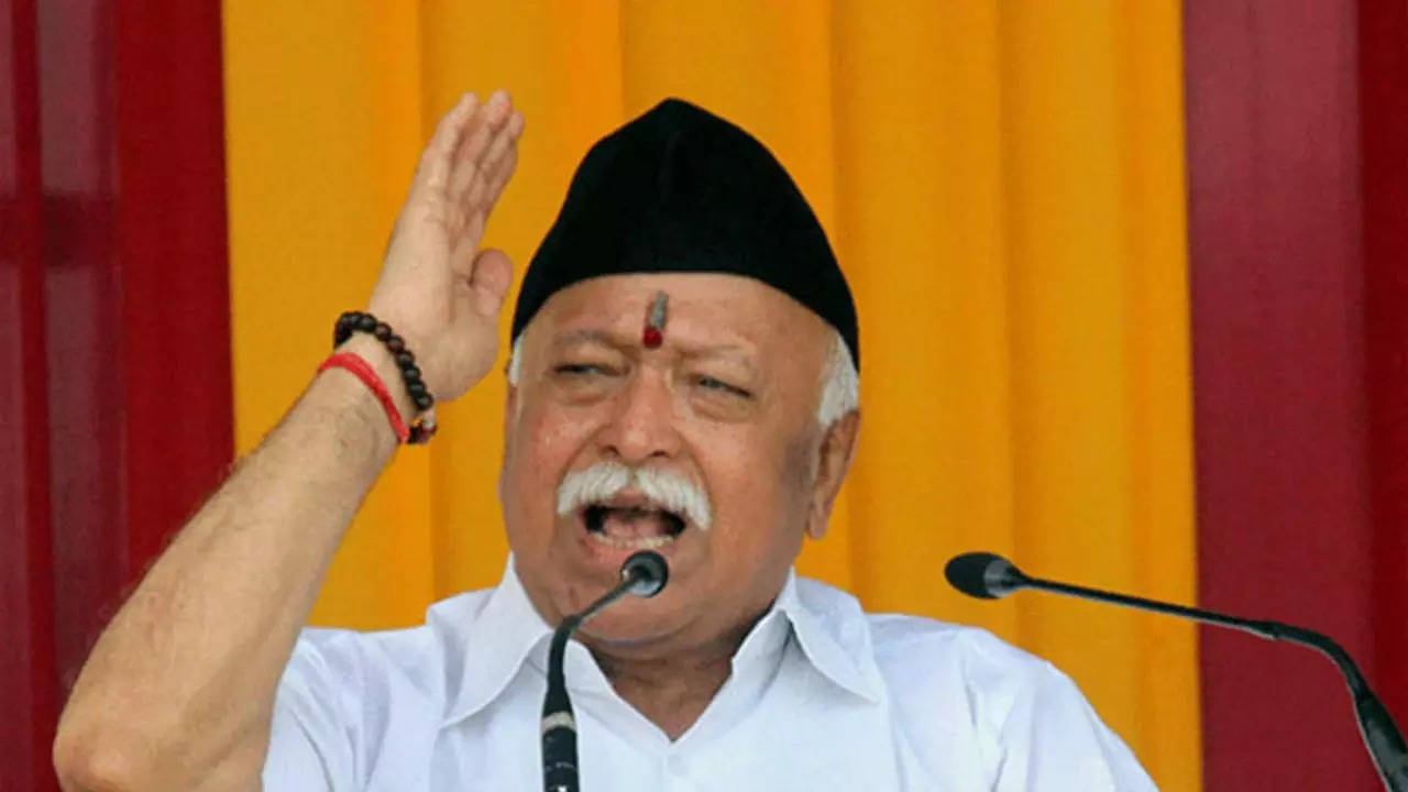 Mohan Bhagwat, RSS Chief visit