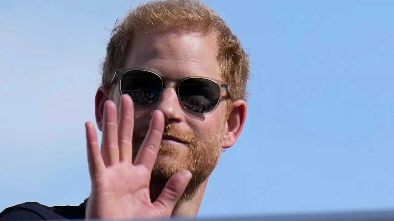 Prince Harry Playfully Teases John Travolta for Continually Recalling 1985 Dance with Princess Diana (Pic: AP)