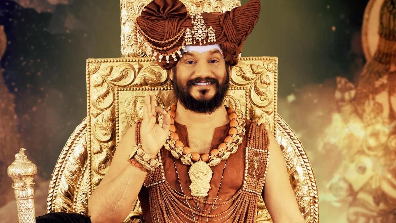 Nithyananda is a self-styled godman and fugitive rape accused