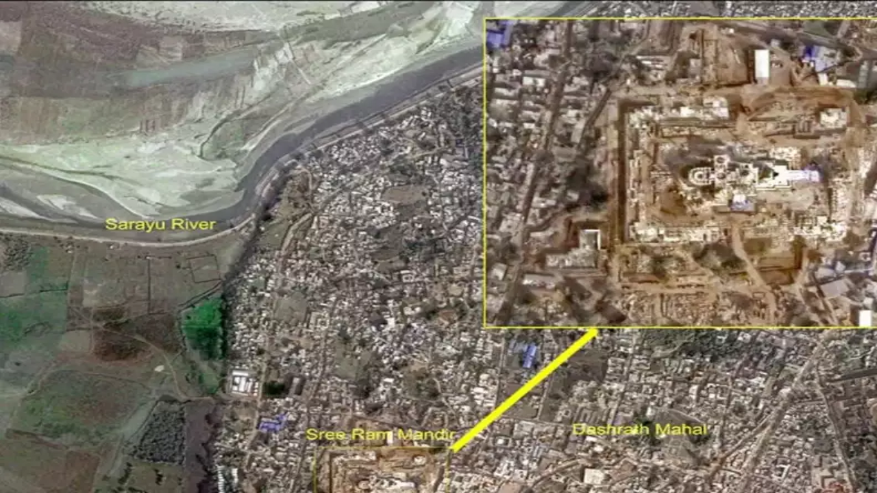 Ayodhya From Space 