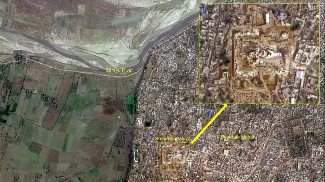 Ayodhya Aerial View