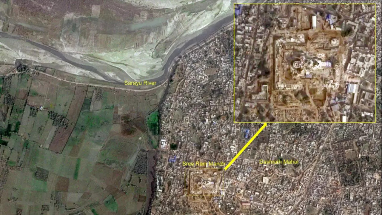 Ayodhya Aerial View