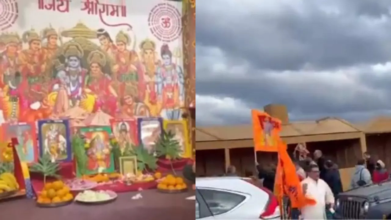 JAI SHREE RAM CHANTS IN PARIS.