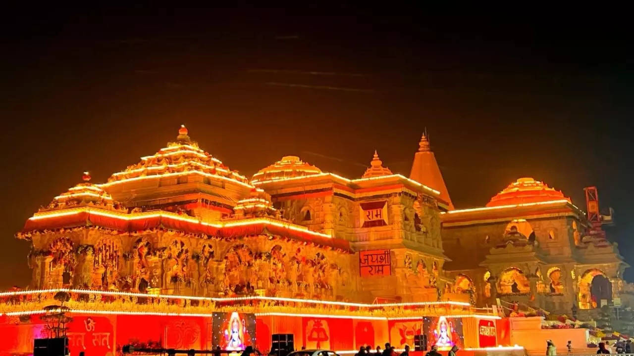 Ram Temple Ayodhya: IMD Predicts Clear Sky, Minimum Temperature To ...