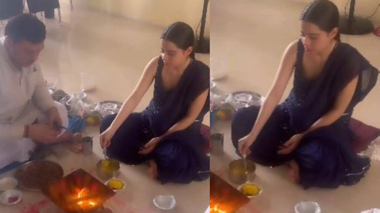 Urfi Javed Holds Hawan At Home; Celebrates Ayodhya Ram Mandir Inauguration | Watch