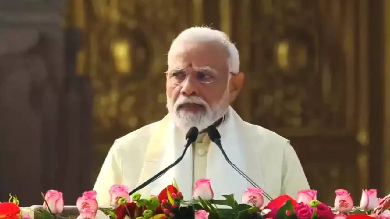 Modi At Ayodhya.