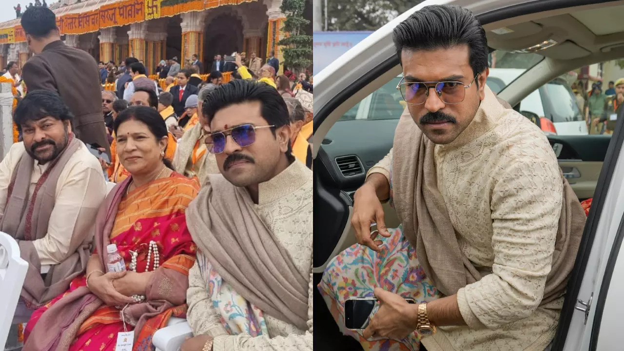 Ram Temple Opening: Ram Charan Watches Pran Prathishta Ceremony, Calls It An 'Honour' And 'Blessing'