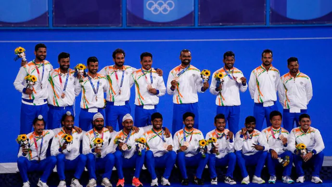 Indian hockey team tokyo bronze ap