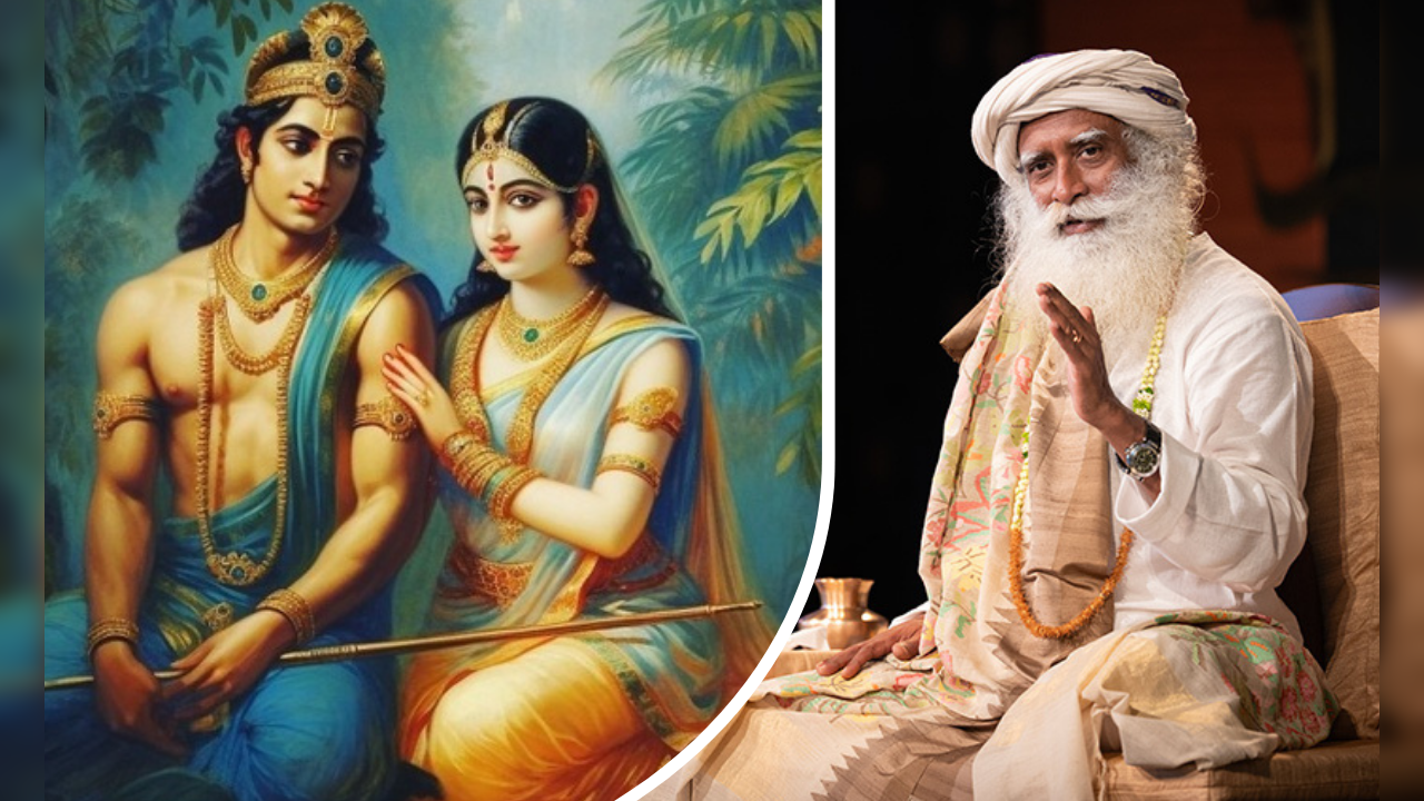 sadhguru gave an amazing answer to the question whether rama's treatment of sita was right or wrong