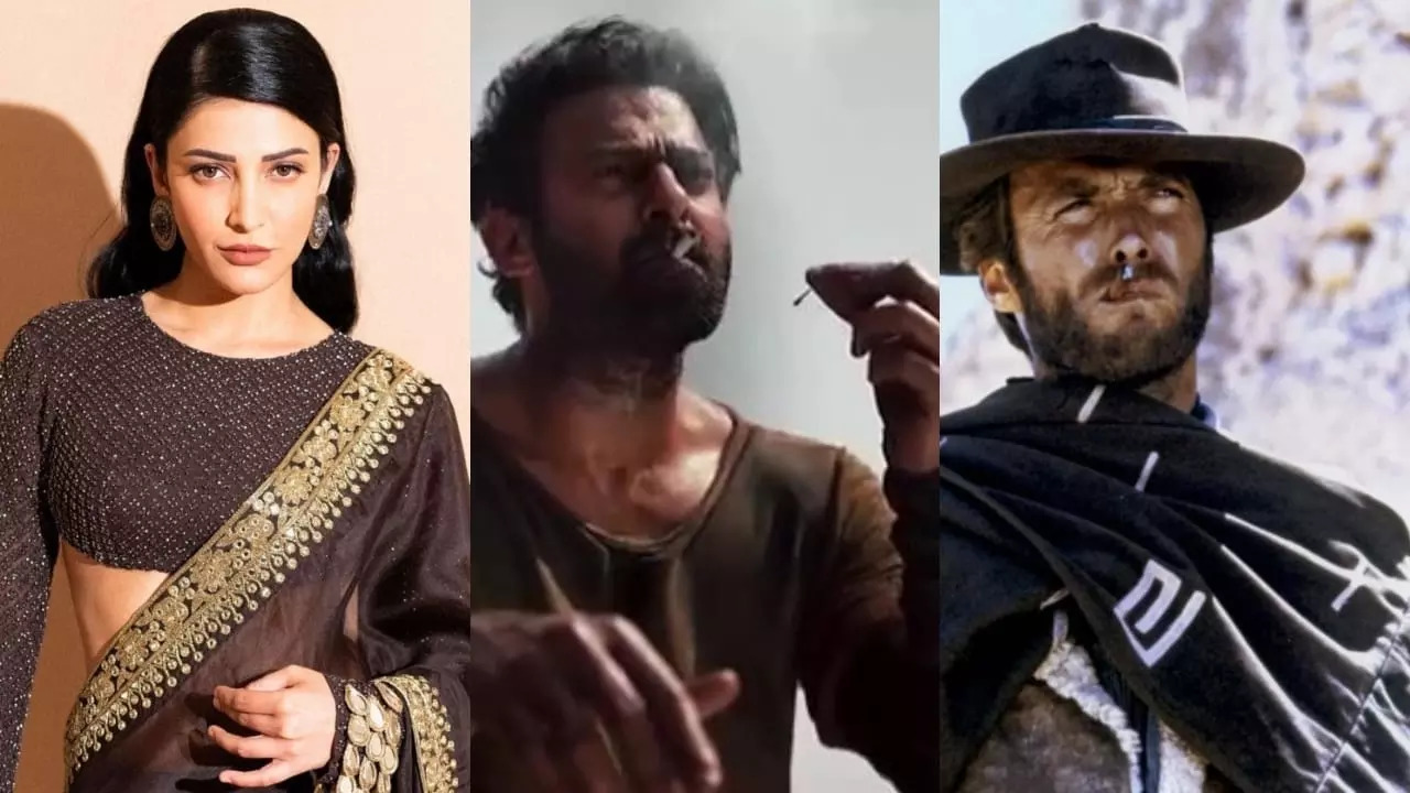 Shruti Haasan Says Salaar Actor Prabhas Reminded Her Of Clint Eastwood, Says 'He Embodies Masculinity'