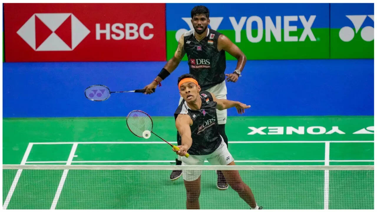Satwiksairaj Rankireddy and Chirag Shetty Reach World No. 1 Badminton