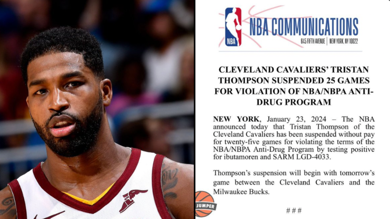 Tristan Thompson Suspended What Is SARM LGD 4033 Tristan