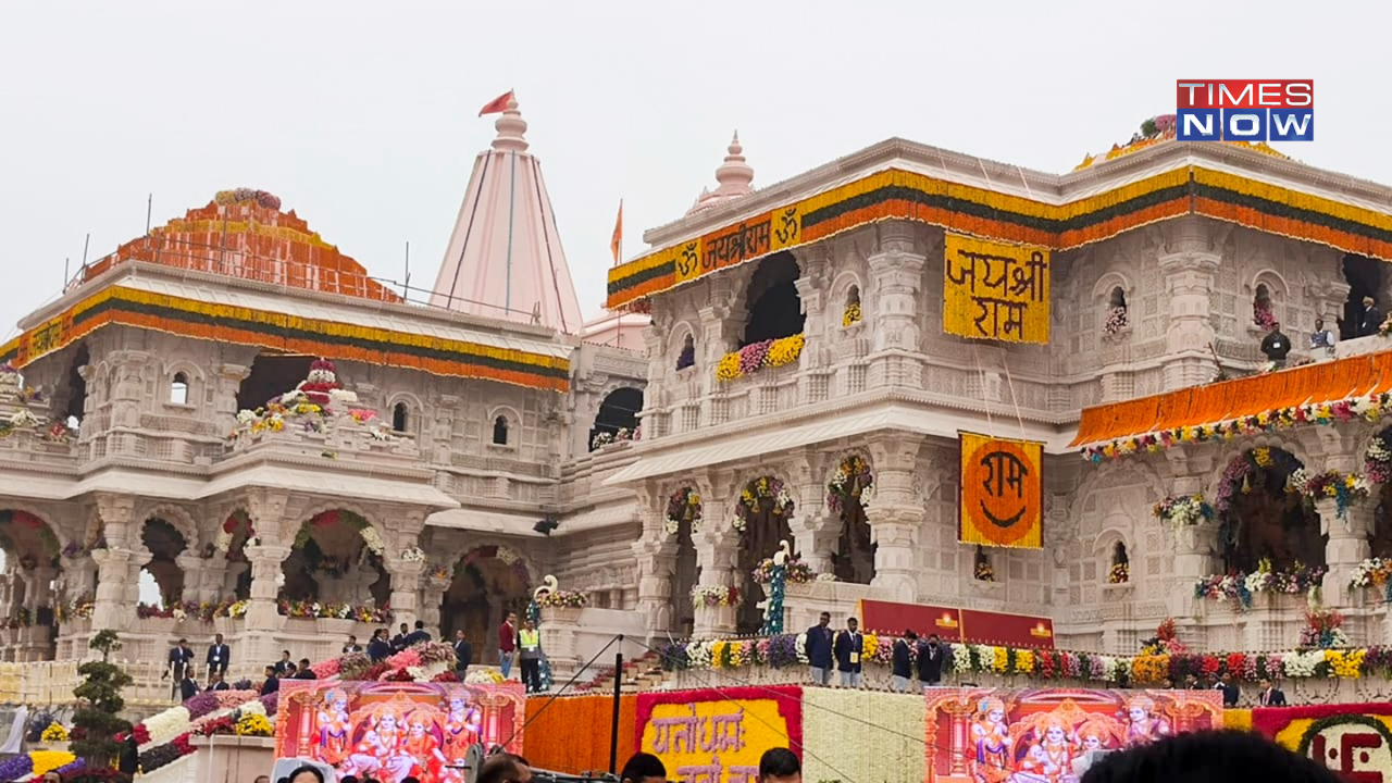 Nearly 3 Lakh Devotees Attend Day 1 Of Ram Lalla Darshan In Ayodhya's Ram Temple