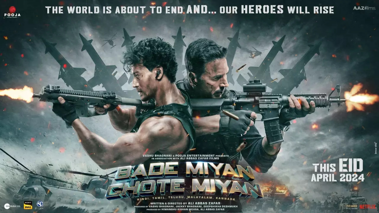 Akshay Kumar and Tiger Shroff's Bade Miyan Chote Miyan Teaser Unveils Exciting Action