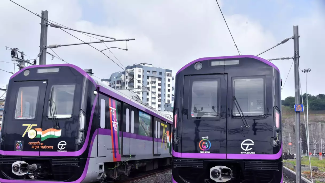 Pune Metro (Credits: Twitter/@metrorailpune)