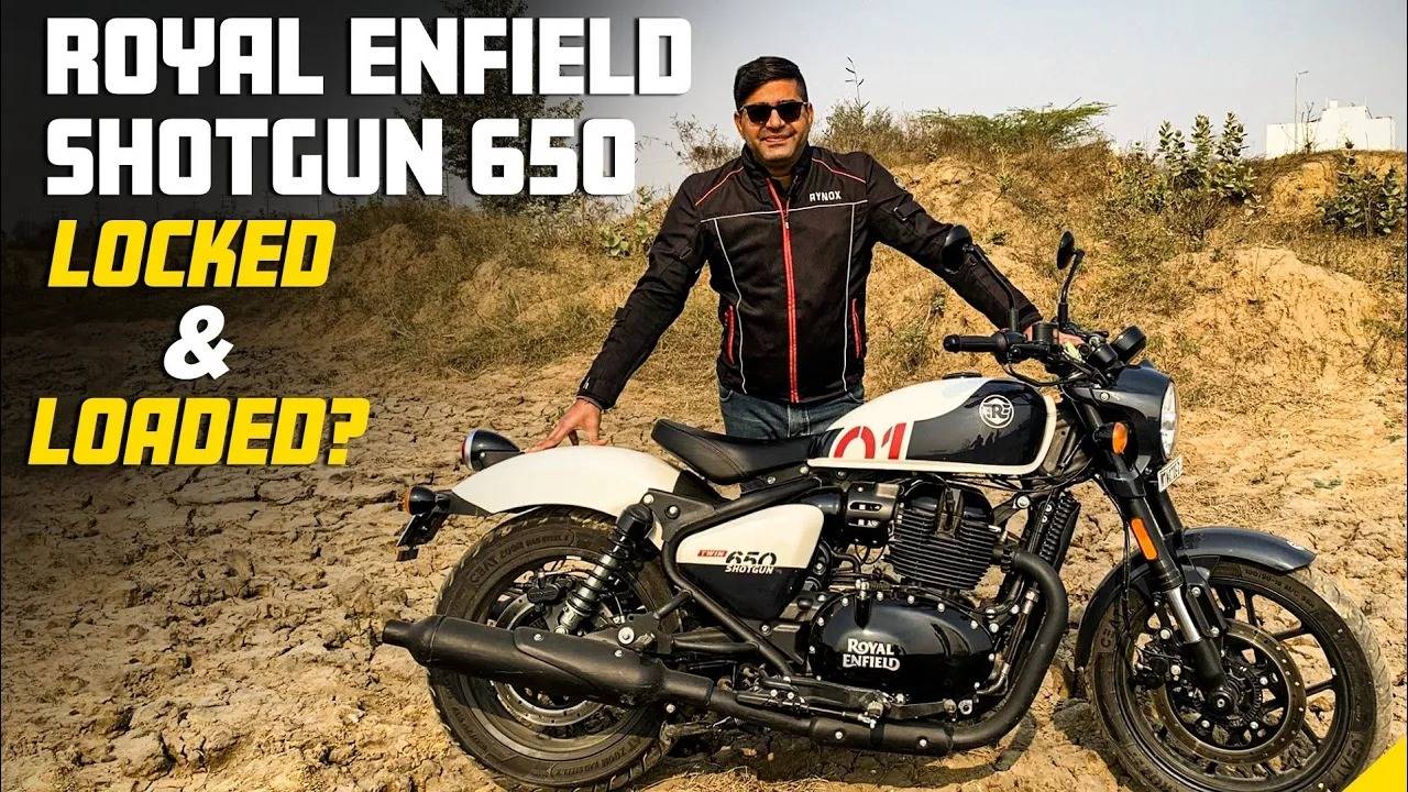 RE SHOTGUN 650 review in hindi | Looks, Exhaust Note, Features ...