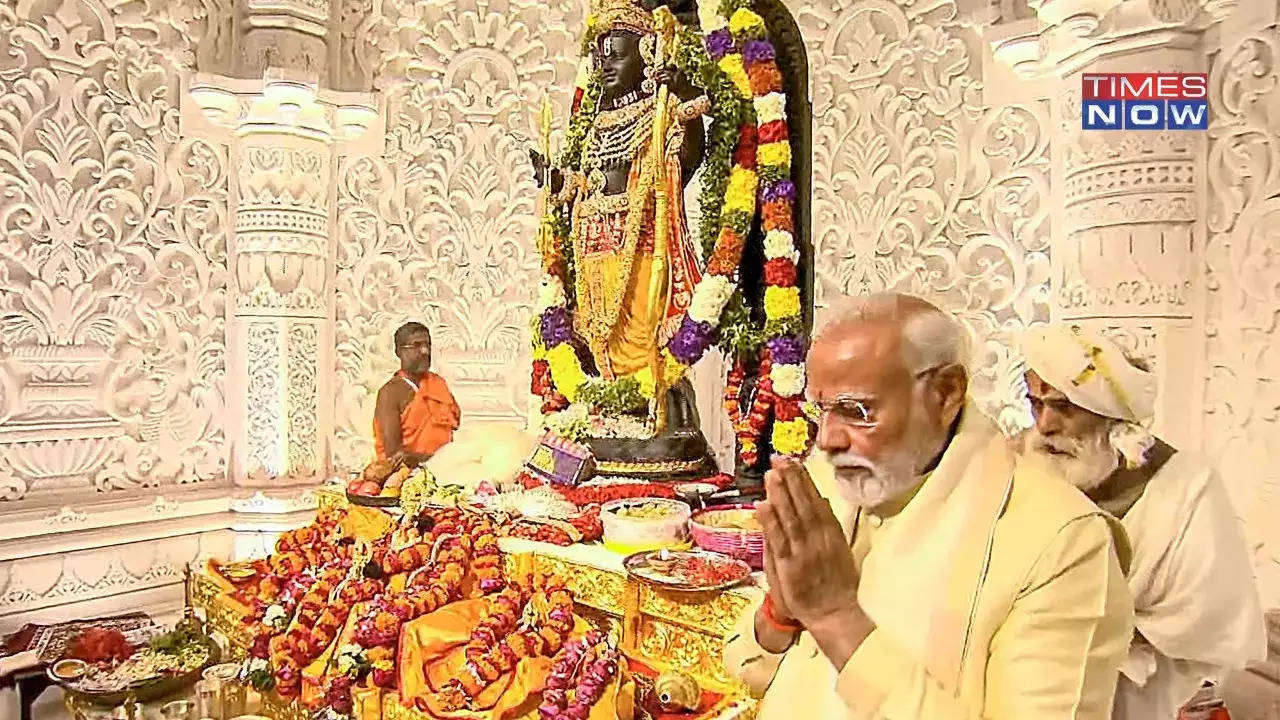 PM Modi performed Pran Pratishtha ceremony on January 22.