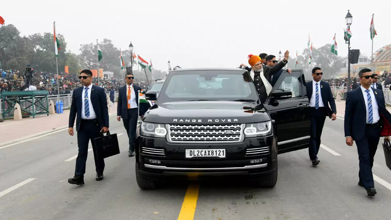 range rover sentinel pm modi