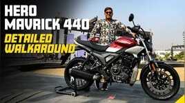Hero Mavrick 440 unveiled in India  Looks Features  More  Detailed Walkaround in Hindi