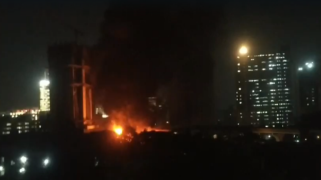 Fire in Mumbai