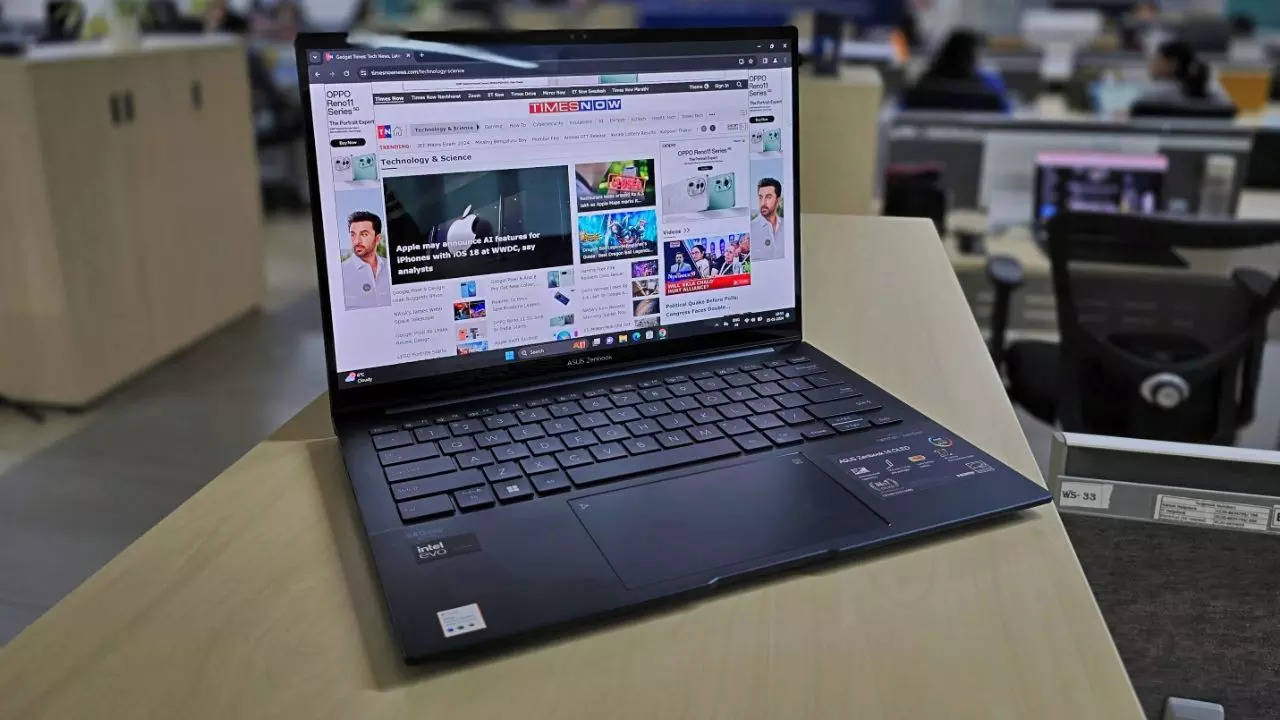 Asus launches ASUS Zenbook 14 OLED in India, offers great battery life in a  compact laptop - India Today