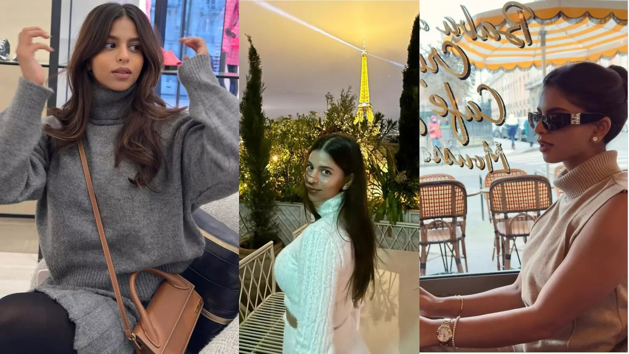 Suhana Khan looks absolutely stunning in her pictures from Paris