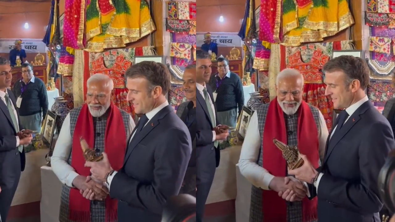 PM Modi_Macron_Ram Mandir