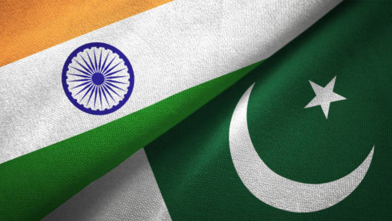 india pakistan flag