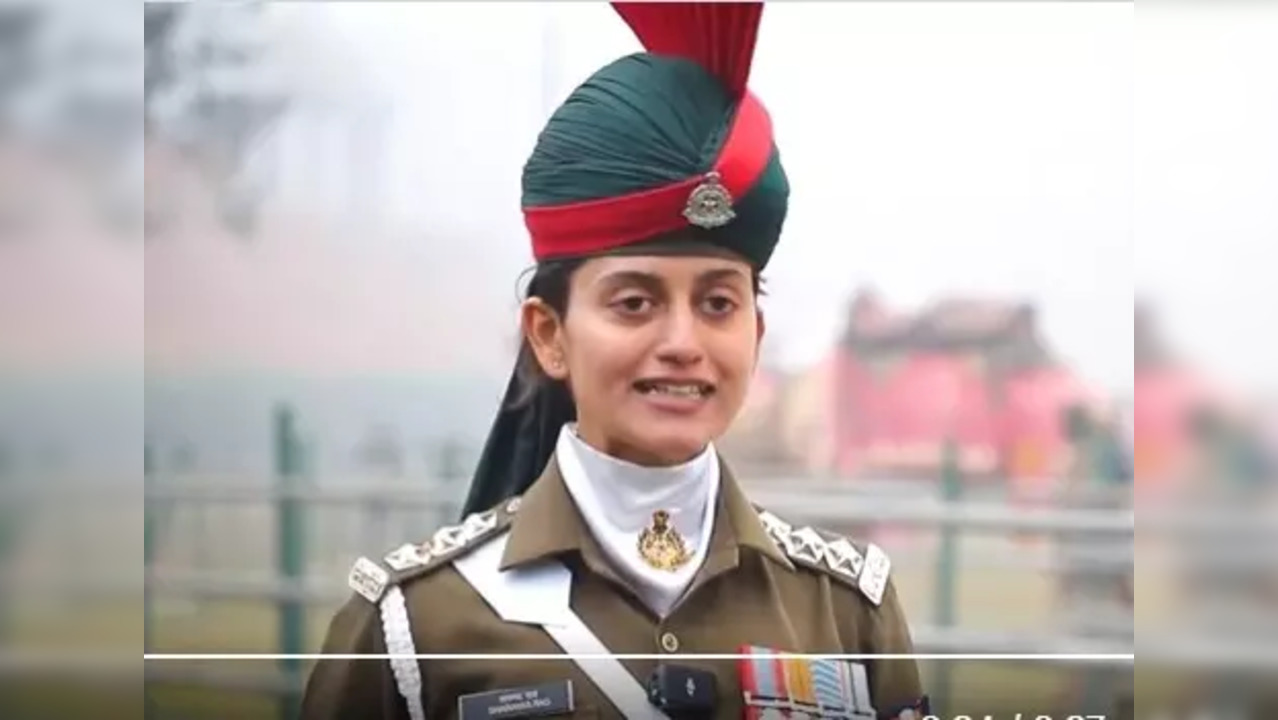 Captain Sharanya Rao Republic Day parade